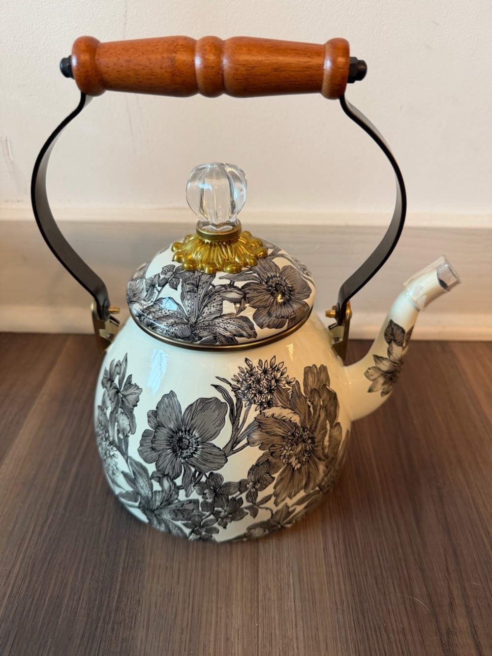 MacKenzie-Childs Sterling English
Garden Tea Kettle, 2-Qt. - Picture 4 of 13